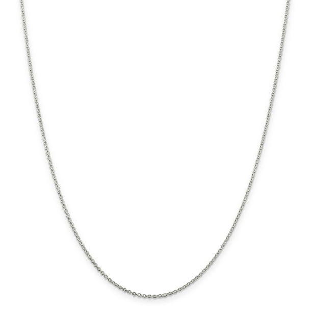 Goldia Sterling Silver 1.5mm Curb Chain 